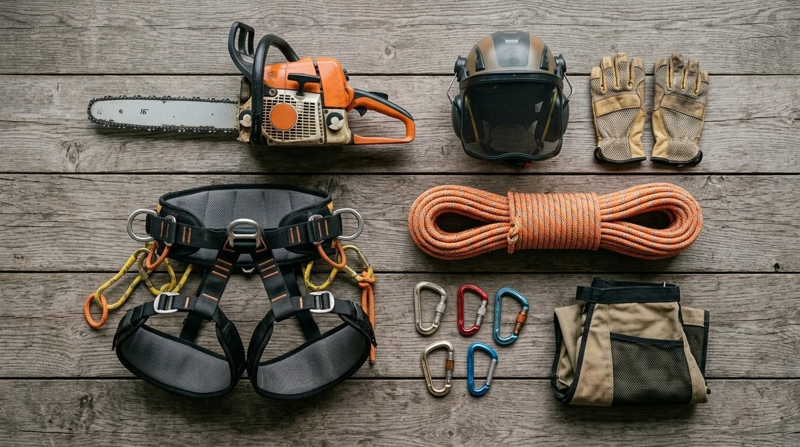 Minimum viable equipment list for starting a tree service business