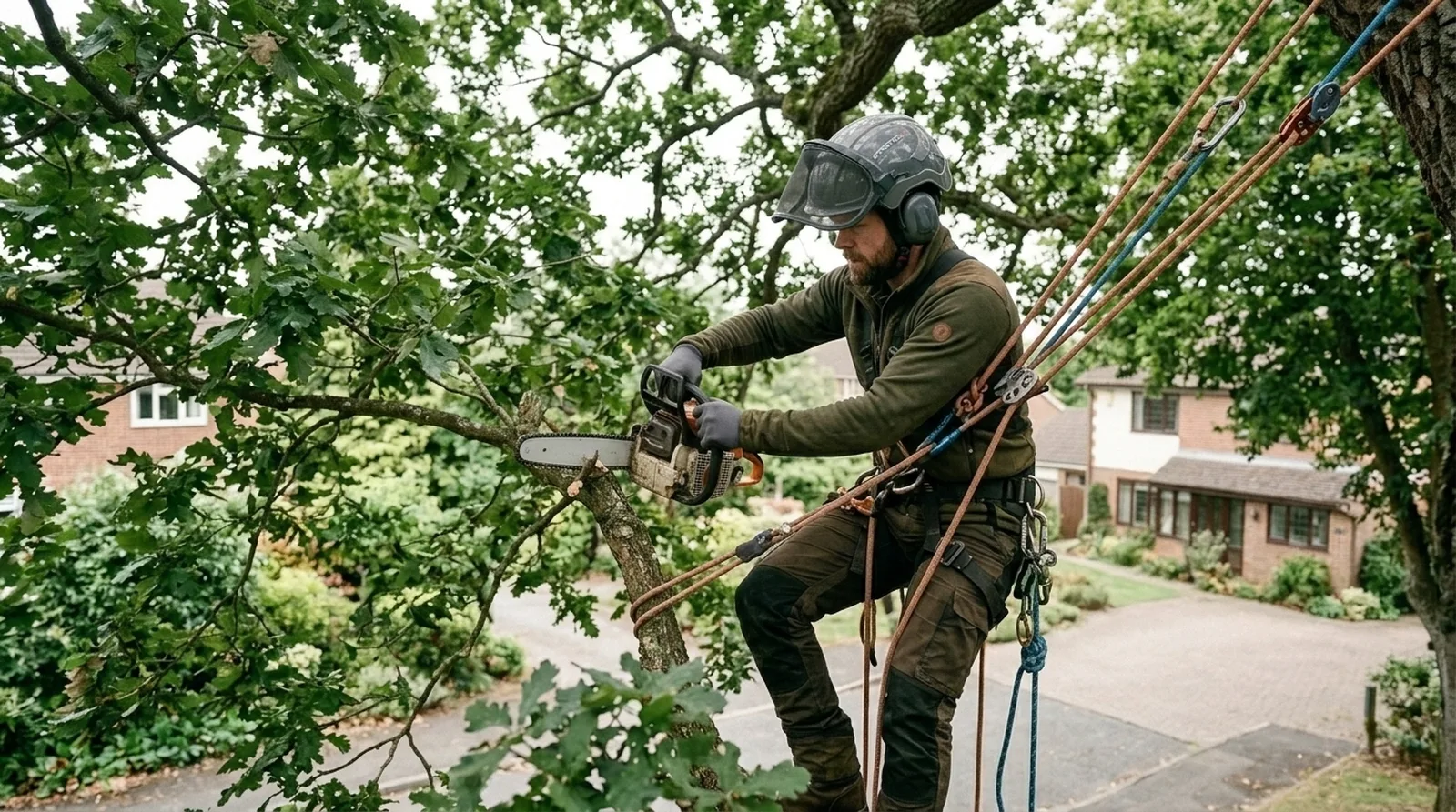 Tree care work carries higher physical risk, which affects workers' compensation cost